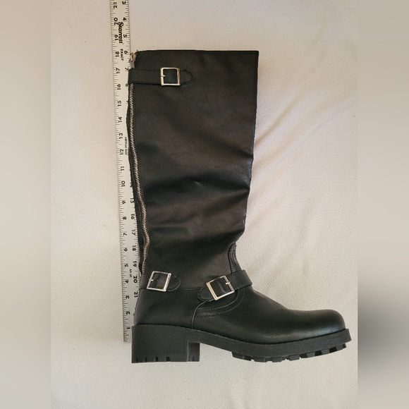Tall black knee hi boots, Target, size 8 1/2, excellent, never worn, condition - Picture 12 of 12